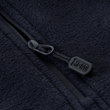 Detaljeret billede af lynlås på M-Tac Delta Polartec Fleecejakke fremstillet af slidstærk Polartec® Micro Series-fleece materiale.