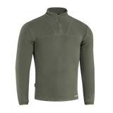 M-Tac Delta Polartec Fleecejakke med halv lynlås i olivengrøn farve, fremstillet af varm, slidstærk Polartec® Micro Series-fleece.