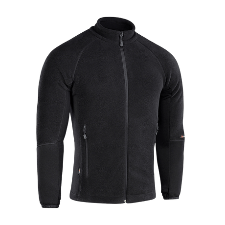 M-Tac Polartec Sport Fleecejakke i sort med moderne design og komfortabel pasform, velegnet til overgangsperioder og koldt vejr.