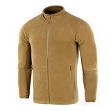 M-Tac Polartec Sport Fleecejakke i brun, praktisk fleecejakke til udendørs brug, fremstillet af varmeisolerende Polartec® 200 Series materiale.