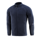 M-Tac Polartec Sport Fleecejakke i sort, ideel til overgangsperioder og koldt vejr, fremstillet af premium Polartec® 200 Series fleece.