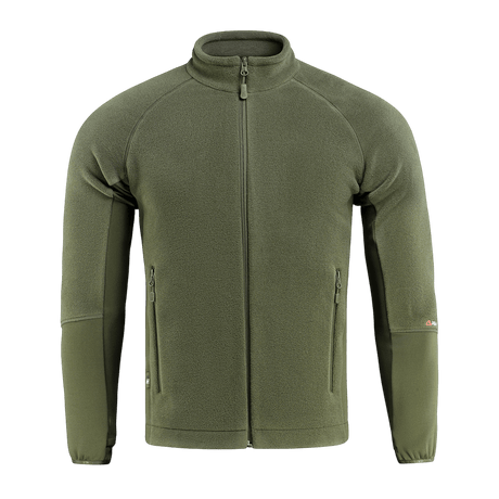 M-Tac Polartec Sport Fleecejakke i olivengrøn farve, fremstillet af Polartec® 200 Series fleece for varme og komfort.