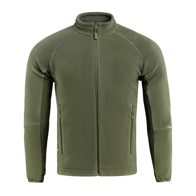 M-Tac Polartec Sport Fleecejakke i olivengrøn farve, fremstillet af Polartec® 200 Series fleece for varme og komfort.