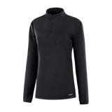 M-Tac Delta Polartec Fleecejakke Dame i sort, moderne fleecejakke til kvinder, lavet af Polartec® Micro Series-fleece for optimal varme