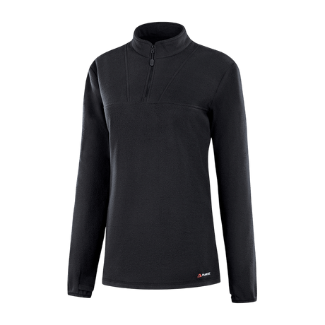 M-Tac Delta Polartec Fleecejakke Dame i sort, moderne fleecejakke til kvinder, lavet af Polartec® Micro Series-fleece for optimal varme