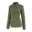 M-Tac Delta Polartec Fleecejakke Dame i olivengrøn til kvinder, lavet af Polartec® Micro Series-fleece for komfort og varmeisolering.