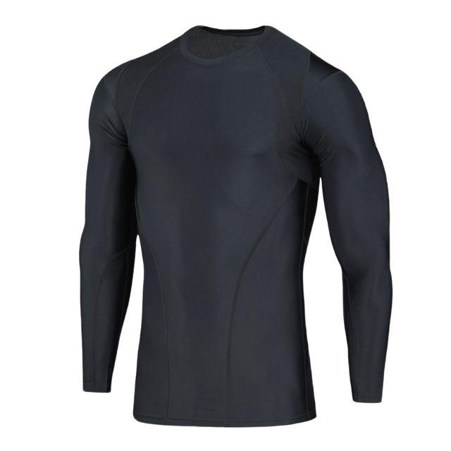 M-Tac Thermal Rashguard T-Shirt som baselayer til vinter, lavet af slidstærkt materiale for optimal termoregulering og komfort.
