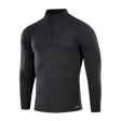 M-Tac Delta Polartec Raglan Jakke i sort, fremstillet af holdbar Micro Series fleece, ideel til hverdagsbrug og udendørsaktiviteter.