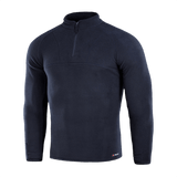 M-Tac Delta Polartec Raglan Jakke i marineblå, lavet af 100% polyester Micro Series fleece, perfekt til udendørs brug.