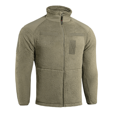 M-Tac Battle Fleece Polartec Jakke til hverdagsbrug. Ideel til militær og specialstyrker med anatomisk pasform og vindbeskyttelse.