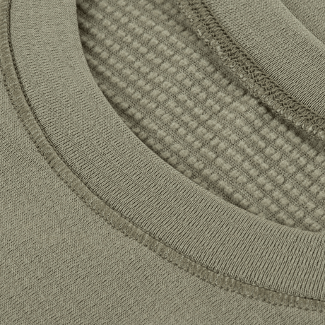 M-Tac Thermal Shirt Polartec Vinter Baselayer Vent med Power GRID® materiale i nærbillede for optimal komfort og termoregulering