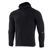 M-Tac Polartec Sport Hættetrøje i sort, avanceret varmeisolering, høj åndbarhed, fugttransporterende, termisk komfort, sportstræning