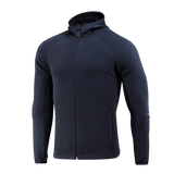 M-Tac Polartec Sport Hættetrøje i sort med fremragende varmeisolering og åndbarhed, lavet af avanceret Polartec®-materiale.