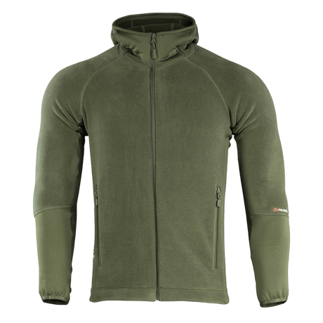 M-Tac Polartec Sport Hættetrøje i grøn, fremragende varmeisolering og åndbarhed, fremstillet af avanceret Polartec®-materiale