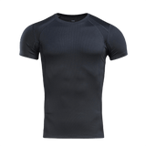 M-Tac T-Shirt Sweat-Wicking Athletic Gen.II i sort polyester, ideel til træning og hverdagsbrug med svedtransporterende teknologi.