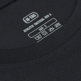 M-Tac Athletic Tactical Gen.II T-shirt – funktionel t-shirt set close-up, viser label og detaljer.