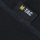 Nærbillede af M-Tac Athletic Tactical Gen.II T-shirt – funktionel t-shirt, der viser syninger og mærke.