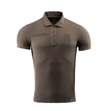 M-Tac Tactical Polo Shirt 65/35 designet til politi og sikkerhed, komfort og holdbarhed med velcro-paneler til patches