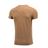 M-Tac Sniper T-shirt set bagfra, 93% bomuld og 7% elastan, dedikeret til snipers, print "Death From Afar", beige farve, maksimal komfort.