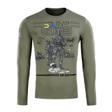 M-Tac T-Shirt UA Side Langærmet med militært design i bomuld og elastan