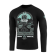 M-Tac T-Shirt Odin Mystery Long Sleeve med print af Odin med AR-15 og ravnene Hugin og Munin. "Valhalla Calling" tema.