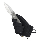 M-Tac Handsker Scout Tactical med kniv for ekstra greb og beskyttelse ved håndtering af værktøj.