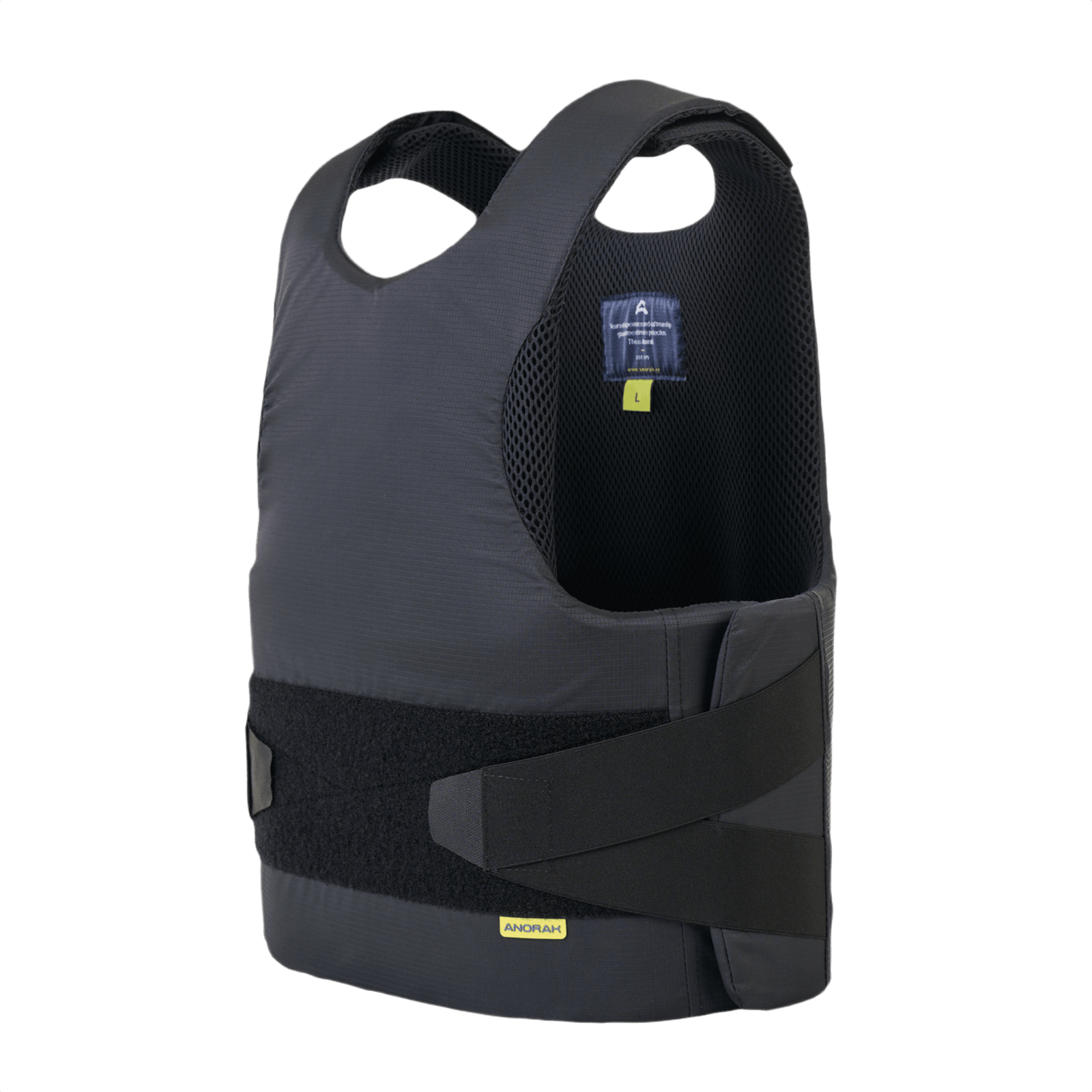 Anorak Titanium® Concealable III Stik & Skudsikker Vest med soft armor-panel for maksimal beskyttelse niveau IIIA. Stilfuld og diskret design.