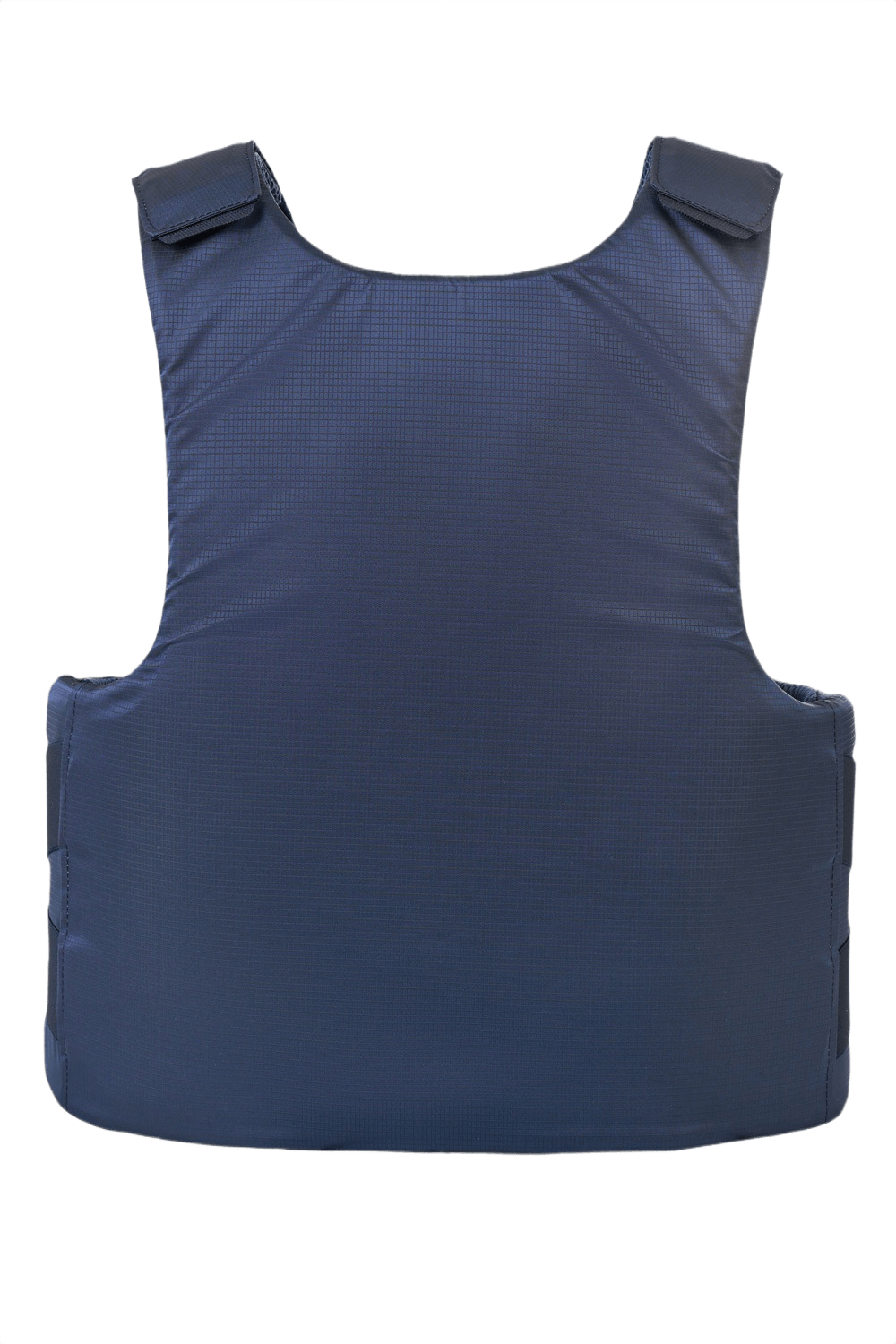 Anorak Rhodium® Concealable III Stik & Skudsikker Vest, blå skudsikker vest designet til skjulbarhed og klingebeskyttelse.