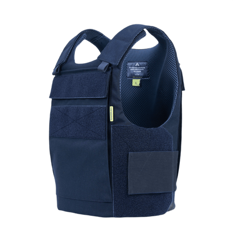 Anorak Rhodium® Duty III Stik & Skudsikker Vest - level IIIA beskyttelse, designet mod knive og skarpe våben, holdbar soft armor-vest.