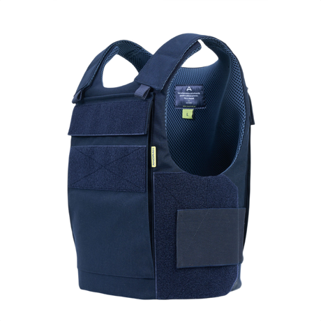 Anorak Duty III Cover med CORDURA® og Coolmax® for køling og antibakterielle egenskaber, ideel til politibetjente og kystvagten.