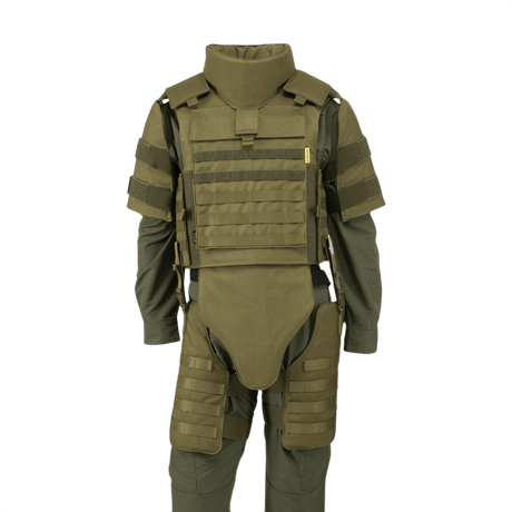 Anorak Niobium® Tactical II – full set, multi-trussel blødt kropspanser beskytter mod skydevåben, knive og spidse våben