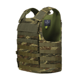 Anorak Niobium® Tactical I Stik & Skudsikker Vest i camouflage med høj beskyttelse mod skydevåben og knive, UHMWPE og UD Aramid-materialer.