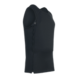 Anorak Rhodium® Undershirt II soft armor-vest, NIJ niveau IIIA-beskyttelse, sort design, høj skjulbarhed, fuld torso-beskyttelse