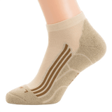 M-Tac Coolmax 35% Sokker Outdoor i beige til outdoor-aktiviteter, komfortabel og hurtigtørrende med anatomisk design.