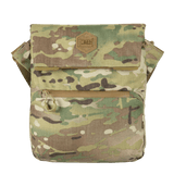 M-Tac Konvert Taske Elite frontview i camouflagedesign lavet af holdbart Cordura stof.