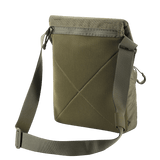 M-Tac Konvert Taske Elite i slidstærkt Cordura materiale med justerbar skulderrem og magnetventil-lukning, bagudsigt.