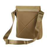 M-Tac Konvert Taske Elite i brun Cordura med justerbar skulderrem, tablet-design, magnetventil lås.