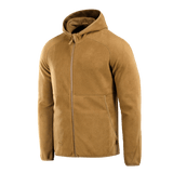 M-Tac Lite Microfleece Hættetrøje i åndbart og elastisk materiale med mesh-struktur, perfekt til hverdag, træning og friluftsliv.