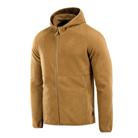 M-Tac Lite Microfleece Hættetrøje i åndbart og elastisk materiale med mesh-struktur, perfekt til hverdag, træning og friluftsliv.