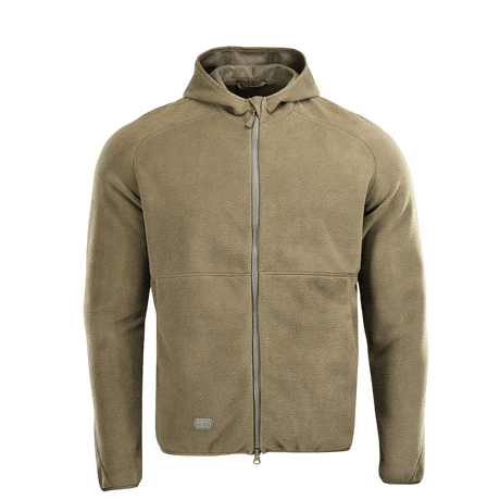 M-Tac Lite Microfleece Hættetrøje i tynd elastisk mikrofleece med elastisk bånd og M-Tac-logo for komfort og varme.