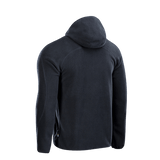 M-Tac Lite Microfleece Hættetrøje set bagfra, let og funktionel hoodie i elastisk fleece med komfortabel pasform og M-Tac-logo.