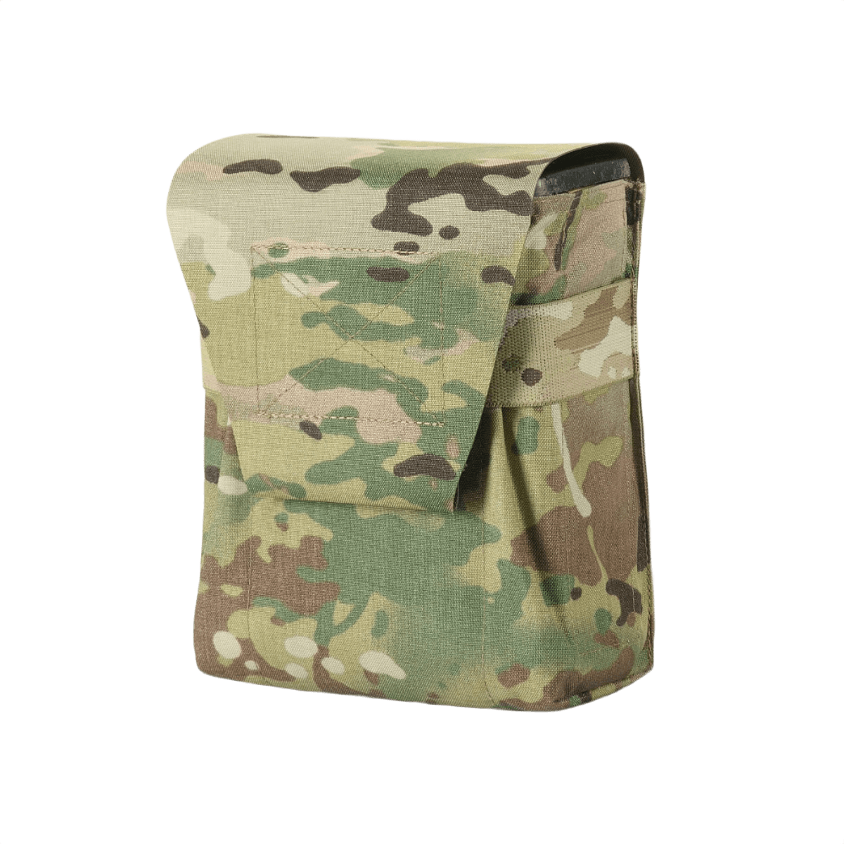 M-Tac Pouch til M249 Cartridge Box Closed i holdbart Cordura 500D materiale med velcroflap i kamuflage design til 200 patroner.