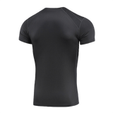 M-Tac T-Shirt Sweat-Wicking Athletic Gen.II i sort, ideel til træning med anatomisk pasform og flade sømme for komfort