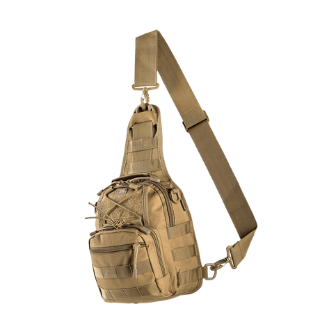 M-Tac Urban Line City Patrol Taske i 600D polyester, praktisk for tasker og rygsække, med et skulderbånd til opbevaring af ejendele.