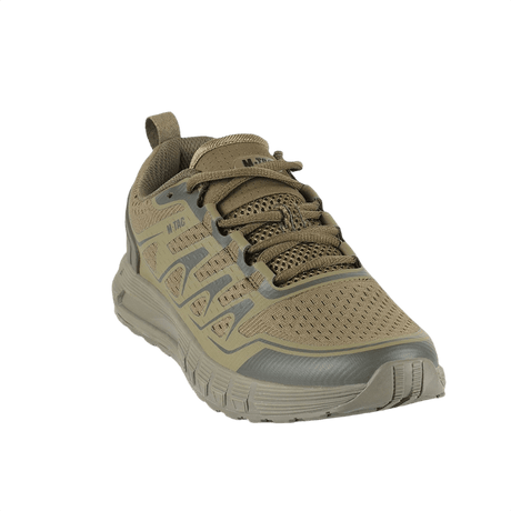 M-Tac Tactical Summer Sport Sneakers i høj kvalitet, designet til holdbarhed og komfort i varmt vejr, med gummiforstærkede tær og hæle.