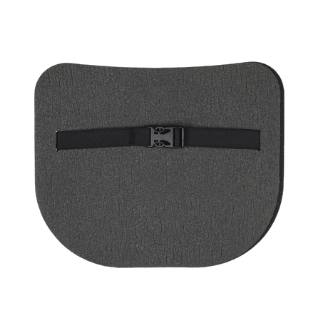M-Tac Siddeunderlag 20 mm 60x180 cm | Komfort og Kvalitet - sort siddeunderlag med strop.