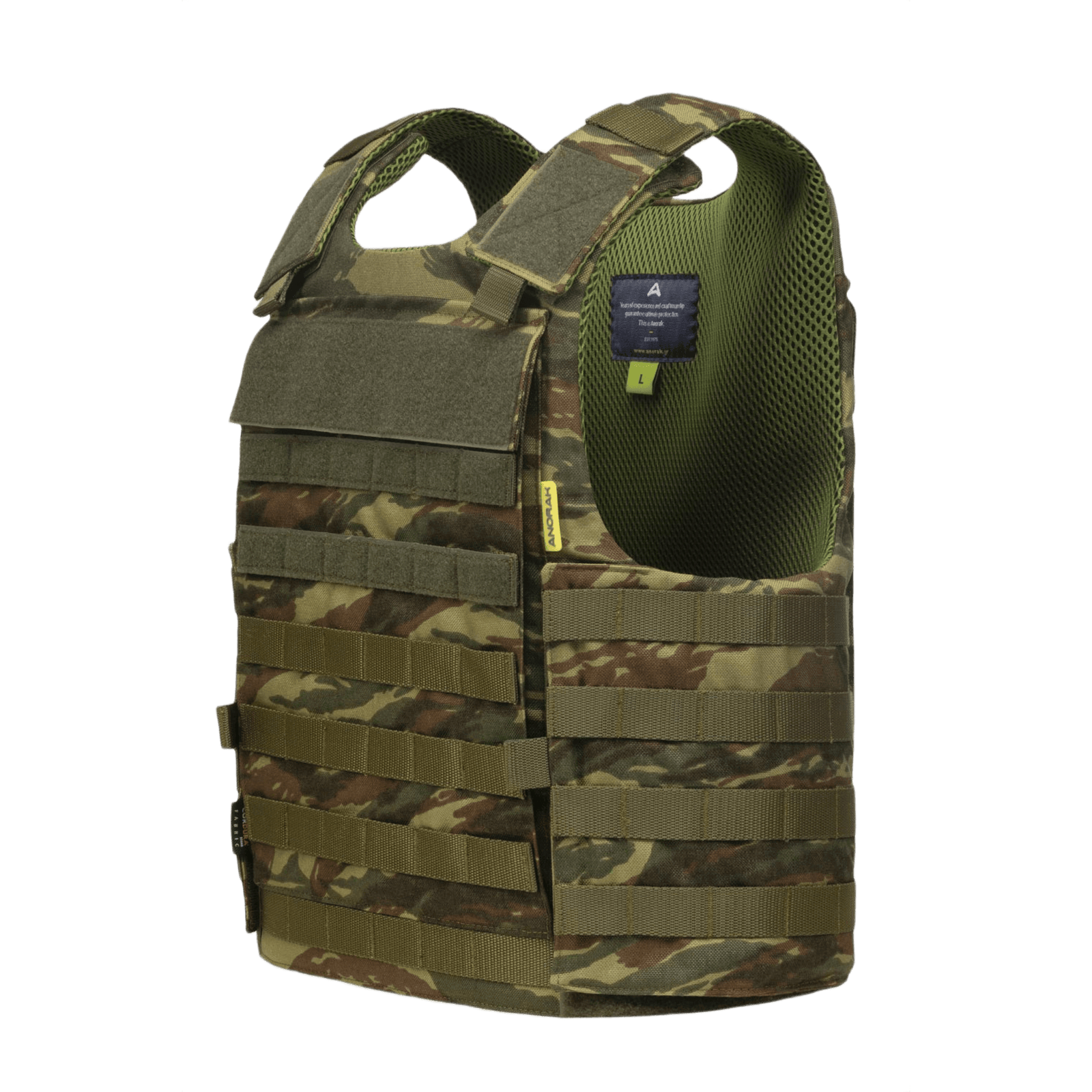 Anorak Chromium® Tactical I Skudsikker Vest med NIJ IIIA-beskyttelse og let design med CORDURA® stof og Coolmax® liner.