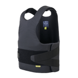 Anorak Niobium® Concealable III Stik & Skudsikker Vest i sort, designet til kropsbeskyttelse mod skydevåben og knive, bæres diskret under tøj.