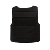 Anorak Rhodium® Duty IV Stik & Skudsikker Vest, soft armor-vest med NIJ IIIA-beskyttelse mod knive og skarpe våben. Sort farve.