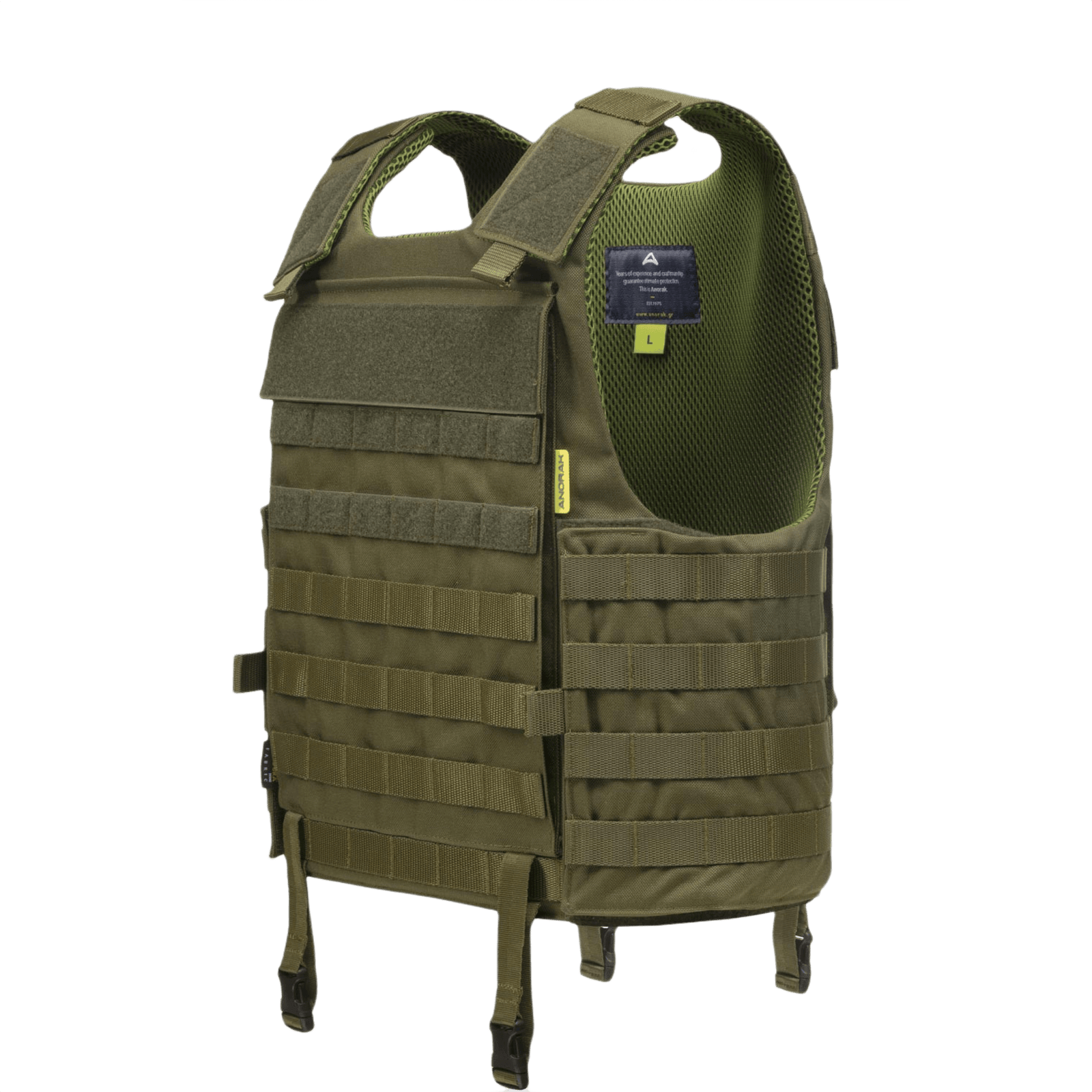 Anorak Rhodium® Tactical I Stik & Skudsikker Vest - NIJ 0101.06 standard beskyttelse